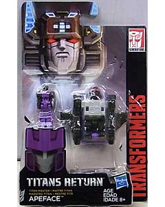 HASBRO TRANSFORMERS GENERATIONS TITANS RETURN TITAN MASTER APEFACE 台紙傷み特価