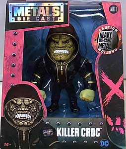 JADA TOYS METALS DIE CAST 4インチフィギュア 映画版 SUICIDE SQUAD KILLER CROC [HOODED]