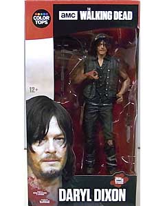 McFARLANE TOYS THE WALKING DEAD TV COLOR TOPS: RED WAVE 7インチアクションフィギュア DARYL DIXON パッケージ傷み特価