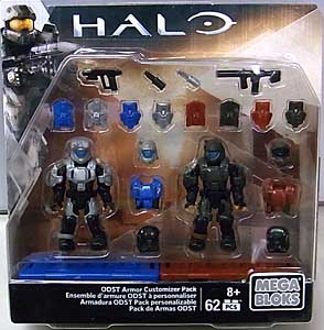 MEGA BLOKS HALO ODST ARMOR CUSTOMIZER PACK ODST & ODST