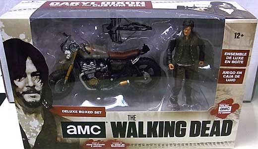 McFARLANE TOYS THE WALKING DEAD TV 5インチアクションフィギュア DARYL DIXON WITH CUSTOM BIKE DELUXE BOX