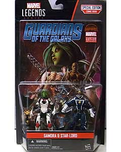 HASBRO MARVEL LEGENDS SERIES 2016 3.75インチアクションフィギュア COMIC PACK GAMORA &amp; STAR-LORD