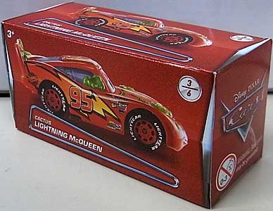 MATTEL CARS 2017 PUZZLE BOX CACTUS LIGHTNING McQUEEN パッケージ傷み特価