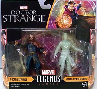 HASBRO MARVEL LEGENDS SERIES 2017 3.75インチアクションフィギュア 2PACK 映画版 DOCTOR STRANGE DOCTOR STRANGE & ASTRAL DOCTOR STRANGE