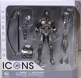 DC COLLECTIBLES DC COMICS ICONS CYBORG