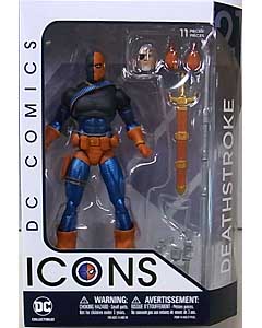 DC COLLECTIBLES DC COMICS ICONS DEATHSTROKE パッケージ傷み特価