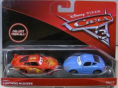 MATTEL CARS 3 2PACK CARS 3 LIGHTNING MCQUEEN & SALLY