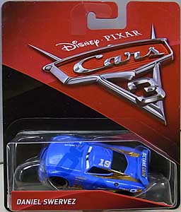 MATTEL CARS 3 シングル DANIEL SWERVEZ