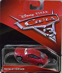 MATTEL CARS 3 シングル NATALIE CERTAIN 台紙傷み特価