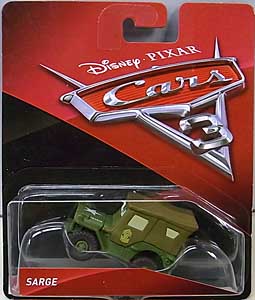 MATTEL CARS 3 シングル SARGE