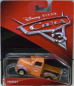 MATTEL CARS 3 シングル SMOKEY 台紙傷み特価