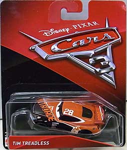 MATTEL CARS 3 シングル TIM TREADLESS