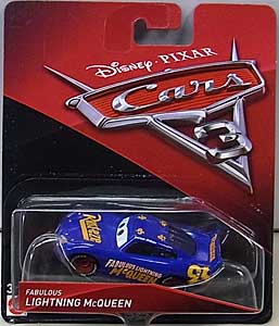 MATTEL CARS 3 シングル FABULOUS LIGHTNING McQUEEN 台紙傷み特価