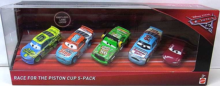 MATTEL CARS 3 RACE FOR THE PISTON CUP 5PACK