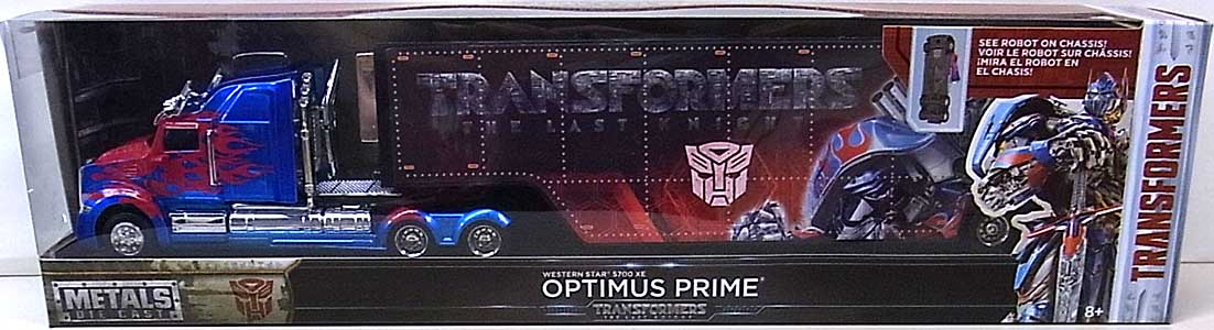 JADA TOYS METALS DIE CAST 1/64スケール 映画版 TRANSFORMERS: THE LAST KNIGHT OPTIMUS PRIME [WESTERN STAR 5700 XE]