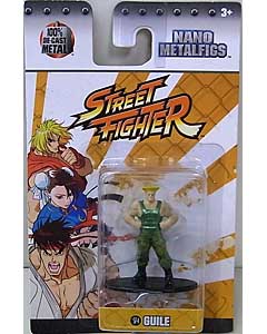 JADA TOYS NANO METALFIGS STREET FIGHTER GUILE