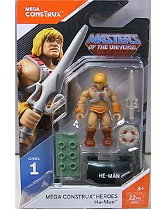 MEGA CONSTRUX MEGA CONSTRUX HEROES SERIES 1 MASTERS OF THE UNIVERSE HE-MAN