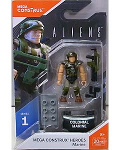 MEGA CONSTRUX MEGA CONSTRUX HEROES SERIES 1 ALIENS MARINE ブリスターハガレ特価