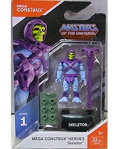 MEGA CONSTRUX MEGA CONSTRUX HEROES SERIES 1 MASTERS OF THE UNIVERSE SKELETOR ブリスター傷み特価