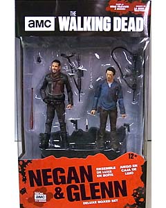 McFARLANE TOYS THE WALKING DEAD TV 5インチアクションフィギュア NEGAN &amp; GLENN 2PACK