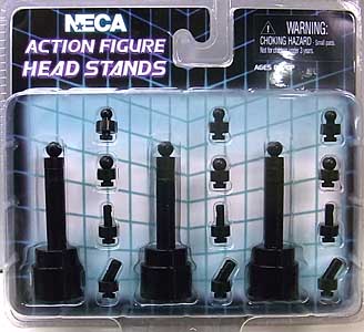 NECA ACTION FIGURE HEAD STANDS