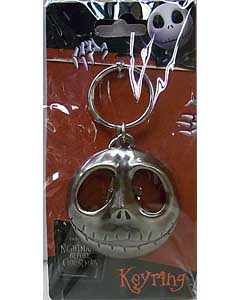 MONOGRAM THE NIGHTMARE BEFORE CHRISTMAS JACK FACE KEYRING