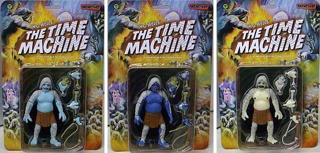 AMOK TIME MONSTARZ 3.75インチアクションフィギュア THE TIME MACHINE THE MORLOCK 3種セット