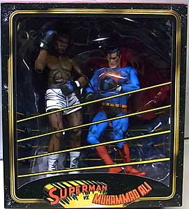 NECA SUPERMAN VS MUHAMMAD ALI 7インチアクションフィギュア 2PACK