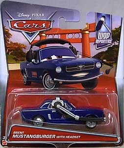 MATTEL CARS 2017 シングル BRENT MUSTANGBURGER WITH HEADSET