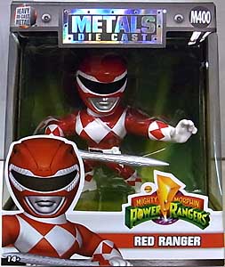 JADA TOYS METALS DIE CAST 4インチフィギュア POWER RANGERS MIGHTY MORPHIN RED RANGER [M400]