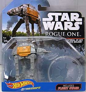 MATTEL HOT WHEELS STAR WARS ROGUE ONE DIE-CAST VEHICLE IMPERIAL AT-ACT CARGO WALKER