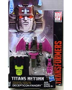 HASBRO TRANSFORMERS GENERATIONS TITANS RETURN TITAN MASTER DECEPTICON FANGRY 台紙傷み特価