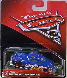 MATTEL CARS 3 シングル DIRT TRACK FABULOUS HUDSON HORNET ブリスターハガレ特価