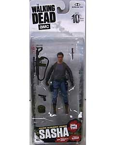 McFARLANE TOYS THE WALKING DEAD TV 5インチアクションフィギュア WALGREENS限定 SERIES 10 SASHA 台紙＆ブリスター傷み特価