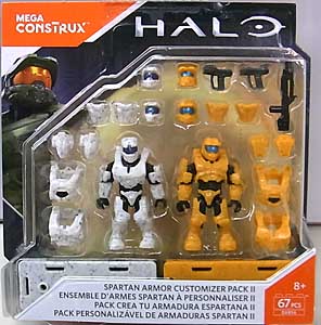 MEGA CONSTRUX HALO SPARTAN ARMOR CUSTOMIZER PACK II