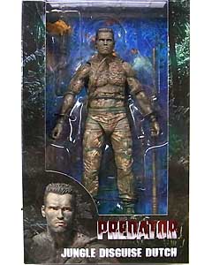 NECA PREDATORS 7インチアクションフィギュア PREDATOR 30TH ANNIVERSARY JUNGLE DISGUISE DUTCH