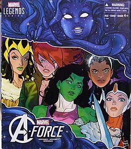 HASBRO MARVEL LEGENDS 2017 A-FORCE HEROINES 6PACK