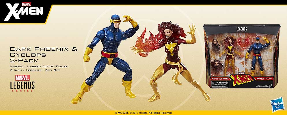 ASTRO ZOMBIES | HASBRO MARVEL LEGENDS 2017 2PACK DARK PHOENIX