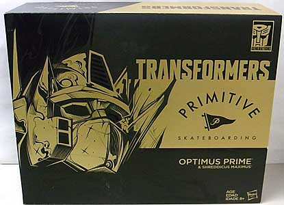 2017年 サンディエゴ・コミコン限定 HASBRO TRANSFORMERS GENERATIONS PRIMITIVE SKATEBOARDING OPTIMUS PRIME & SHREDDICUS MAXIMUS