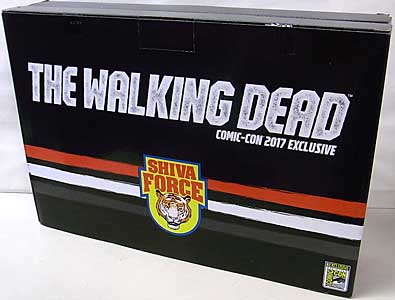 2017年 サンディエゴ・コミコン限定 McFARLANE TOYS THE WALKING DEAD COMIC 5インチアクションフィギュア SHIVA FORCE 4PACK