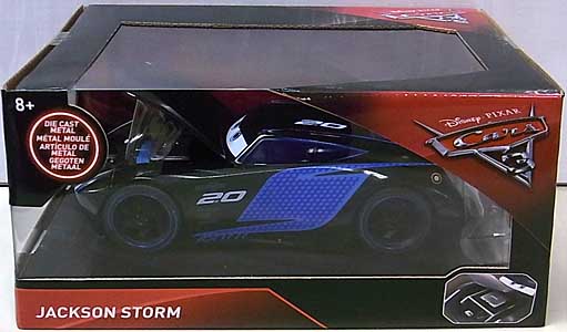 JADA TOYS METALS DIE CAST 1/24スケール CARS 3 JACKSON STORM パッケージ傷み特価