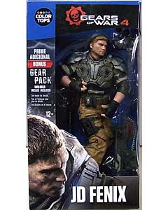 McFARLANE GEARS OF WAR 4 COLOR TOPS: BLUE WAVE 7インチアクションフィギュア JD FENIX