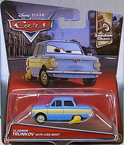 MATTEL CARS 2017 シングル VLADIMIR TRUNKOV WITH CAR BOOT