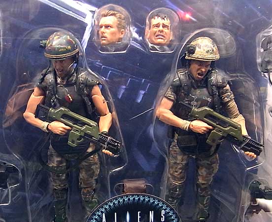 NECA ネカ エイリアン2 7インチフィギュア ヒックス＆ハドソン 2点セット