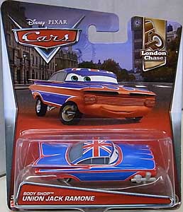 MATTEL CARS 2017 シングル BODY SHOP UNION JACK RAMONE