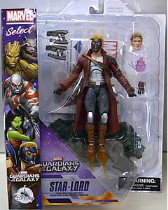 DIAMOND SELECT MARVEL SELECT USAディズニーストア限定 GUARDIANS OF THE GALAXY STAR-LORD