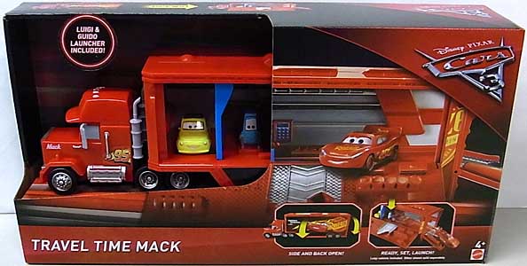 MATTEL CARS 3 PLAYSET TRAVEL TIME MACK