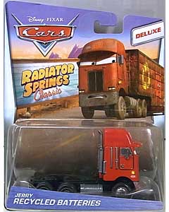 MATTEL CARS 2017 RADIATOR SPRINGS CLASSIC DELUXE JERRY RECYCLED BATTERIES ブリスター傷み特価