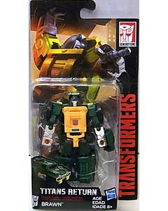 HASBRO TRANSFORMERS GENERATIONS TITANS RETURN LEGENDS BRAWN