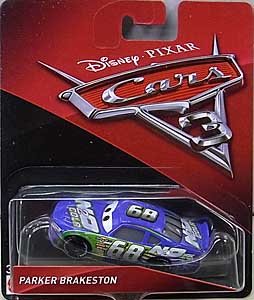 MATTEL CARS 3 シングル PARKER BRAKESTON